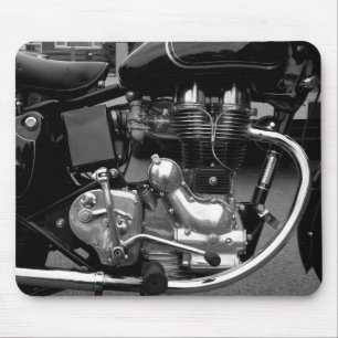 Motorradmotor II Mousepad