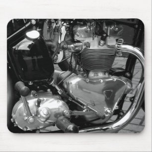 Motorradmotor Mousepad