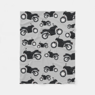 Motorradmuster Fleecedecke