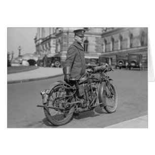 Motorradpolizist, 1922