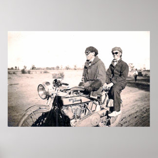 Motorradposter der 1920er Jahre Poster