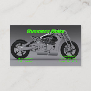 Motorradreparatur-Visitenkarte Visitenkarte