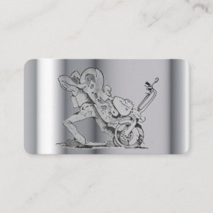 Motorradreparaturkarte Visitenkarte