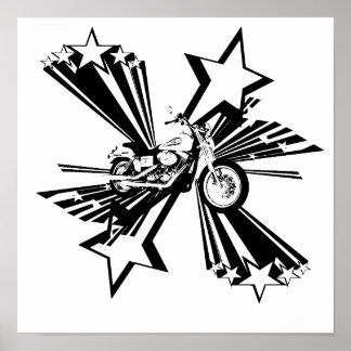 Motorradsterne Poster