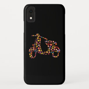 Motorroller Blumenmuster Case-Mate iPhone Hülle