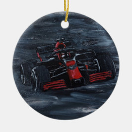 Motorsport Keramik Ornament
