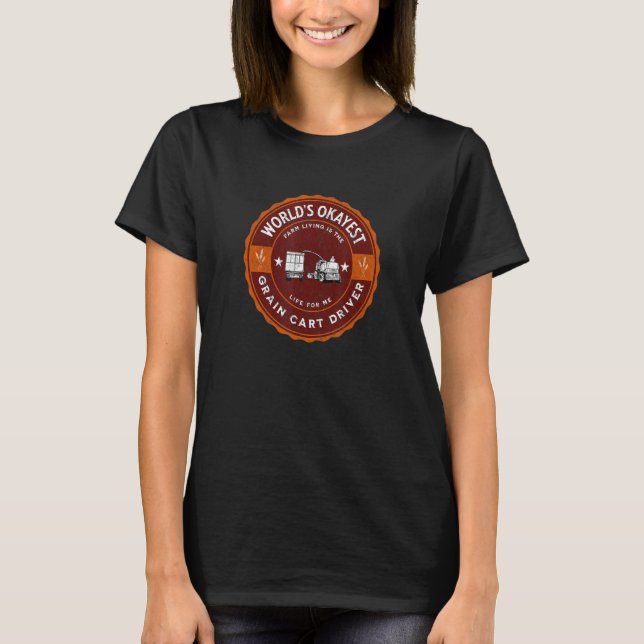 Motorsport-Spaß in der Landwirtschaft T-Shirt (Vorderseite)