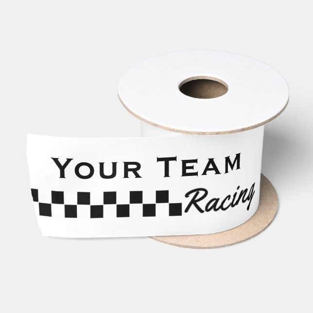 Motorsport-Team Ribbon Satinband (Spule)