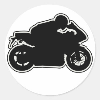 MotoVlog Schlichter Aufkleber