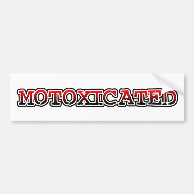 Motoxicated Schmutz-Fahrradmotocross-Autoaufkleber Autoaufkleber (Vorne)