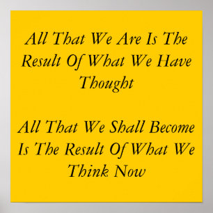 Mots À Vivre Par Méditorial Poster