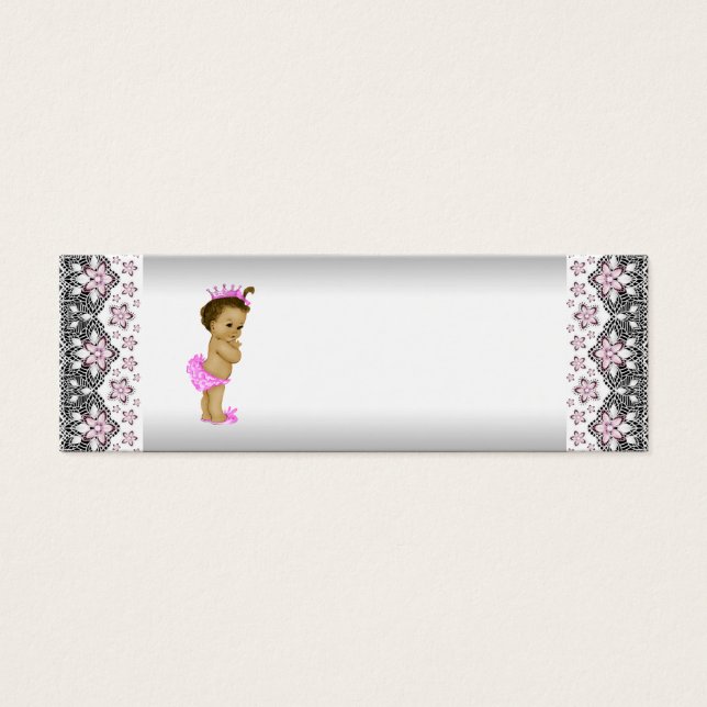 Mots clés de préférence Baby shower rose Princesse (Devant)