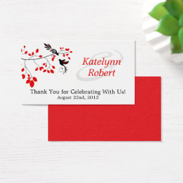 Mots clés Red Romance Wedding Favor