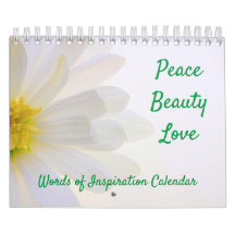 Mots d'inspiration Calendrier de la nature
