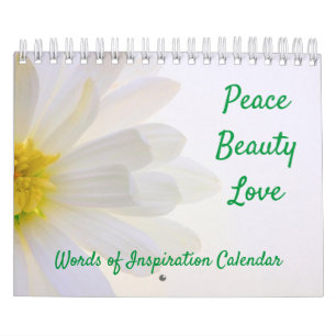 Mots d'inspiration Calendrier de la nature