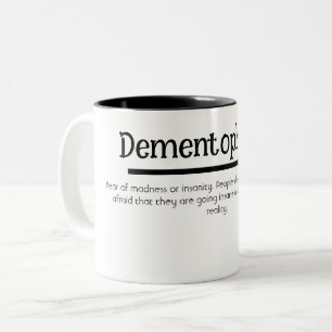 Mots Drôle Signifiant   Mug à café à deux tons