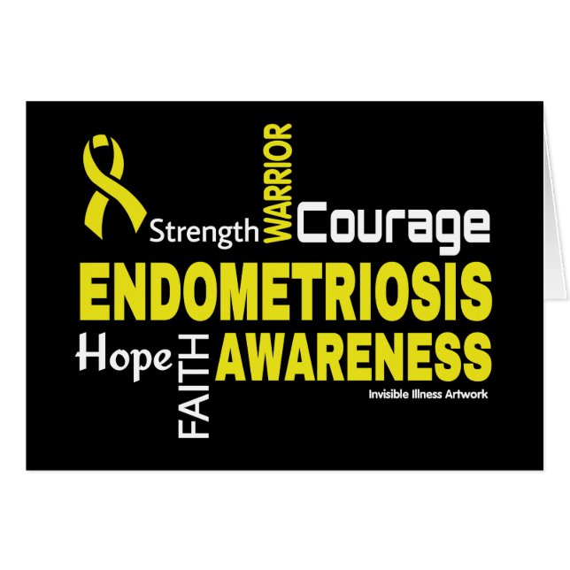 Mots...Endometriose (Devant horizontal)