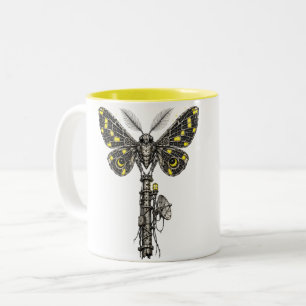 Motte des letzten Lichts Zweifarbige Tasse