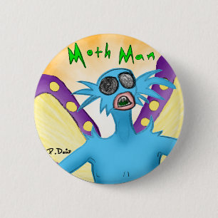 Motten-Mann-Knopf Button