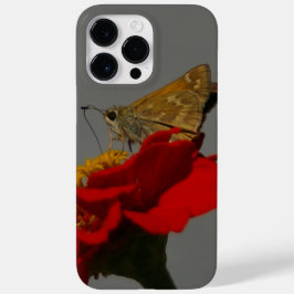 Motten und Rotes Zinnia Case-Mate iPhone Hülle