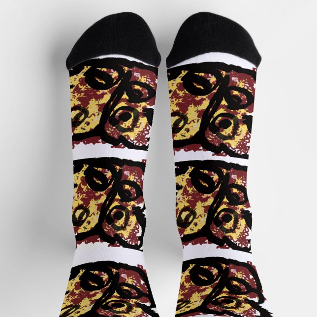 Mottenherbst Socken (Oben)