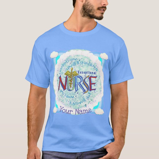 Motto der Krankenschwester T-Shirt (Vorderseite)