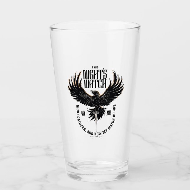 Motto der Nacht Glas (Vorderseite)
