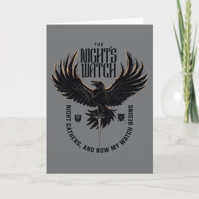 Motto der Nacht Karte (Vorderseite)