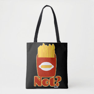 Motto "Fry Not Fun French Fries Spaß" Tasche