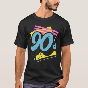 Motto Party Outfit 90er Jahre Retro Oldschool Vint T-Shirt