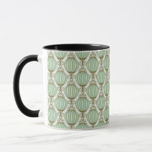 Motton Blaues Muster Tasse