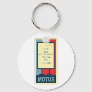 MOTUS IKONE: ICH KANN NOVEMBER VON MEINEM HAUS SCHLÜSSELANHÄNGER