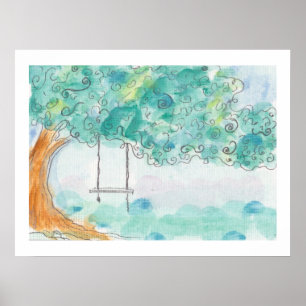 Mouche loin avec moi affiche