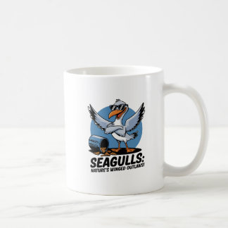 Mouettes - L’aile de la nature interdit la Mug drô