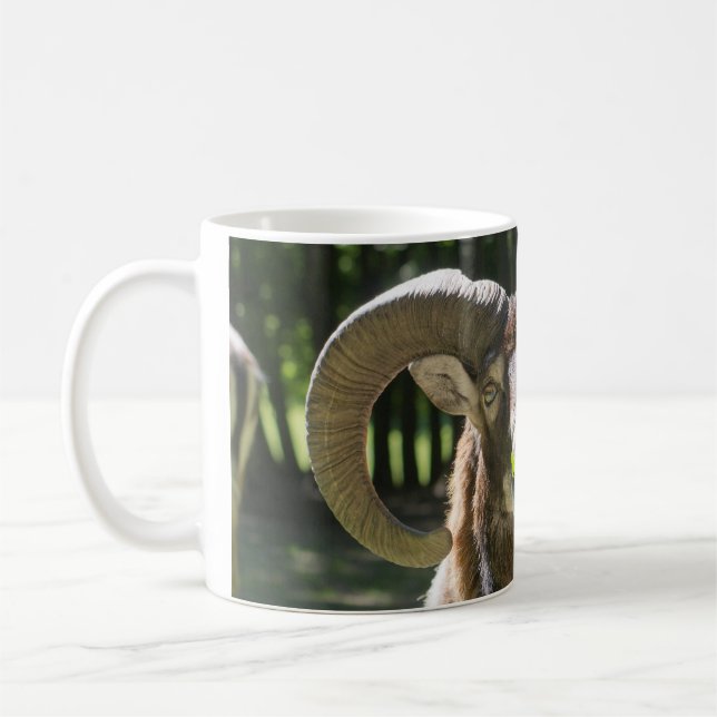 Mouflon Ram Kaffeetasse (Links)