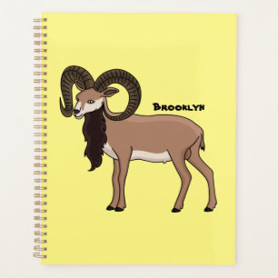 Mouflon-Ziegenbild Planer
