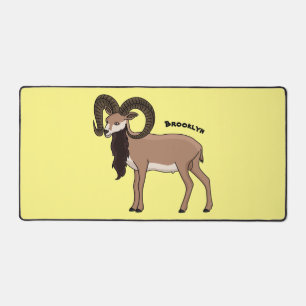 Mouflon-Ziegenbild Schreibtischunterlage