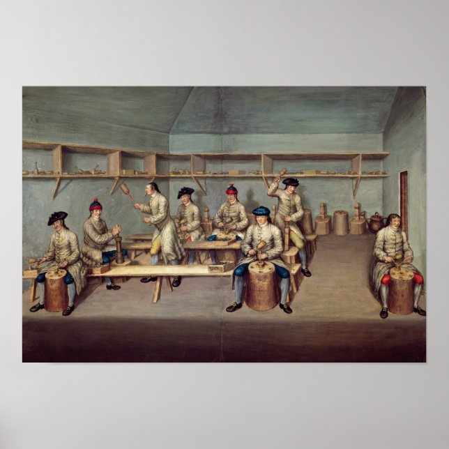 Moulding the Powder Pellets Poster (Vorne)