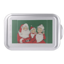 Noël de la famille vintage Père Noël