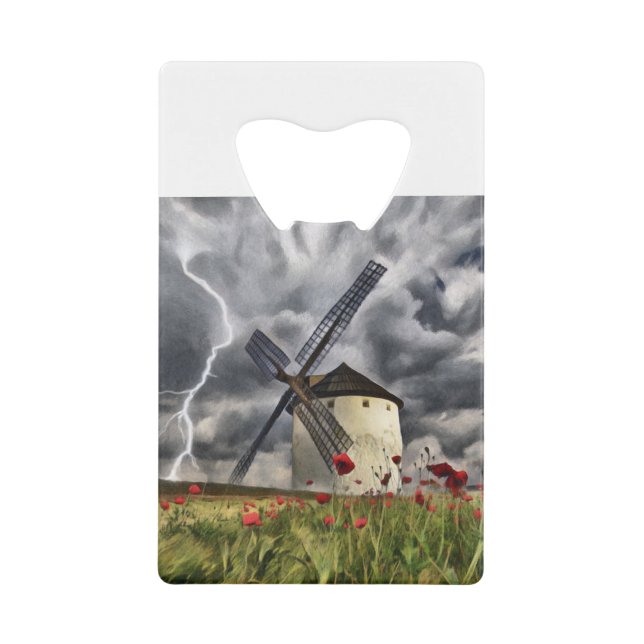 Moulin À Vent Dans Une Tempête (Devant)