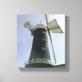 Moulin à vent Huile Toile