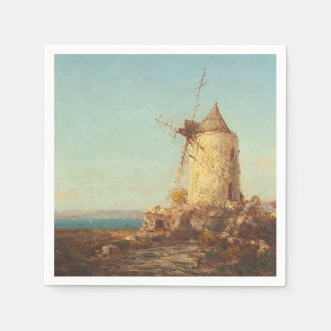 Moulin De Saint-Miter, Près De Martigues Serviette (Vorderseite)