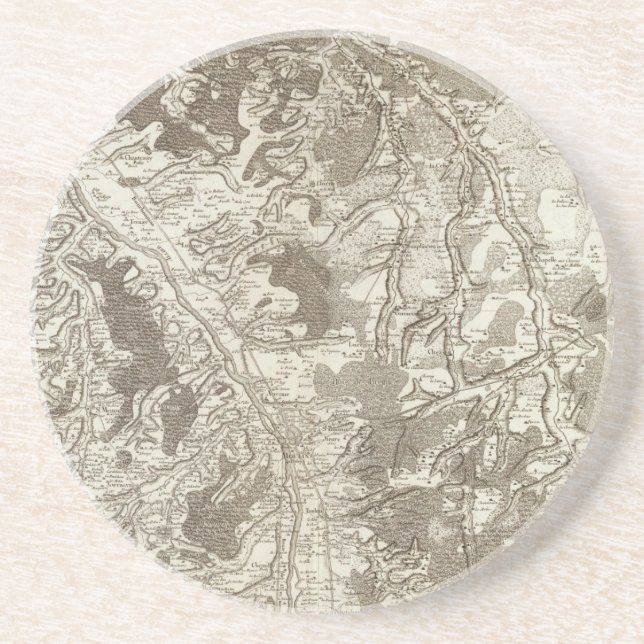 Mouline Sandstein Untersetzer (Vorne)