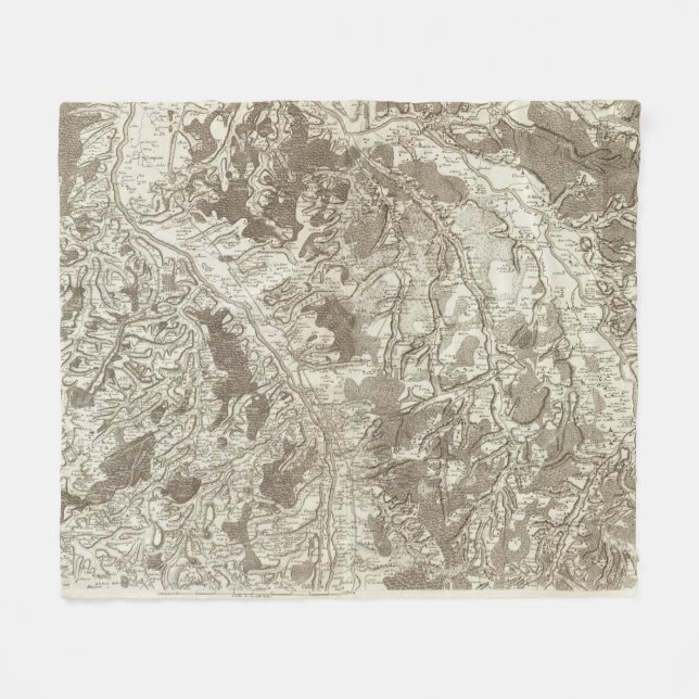 Moulins Fleecedecke (Vorderseite (Horizontal))