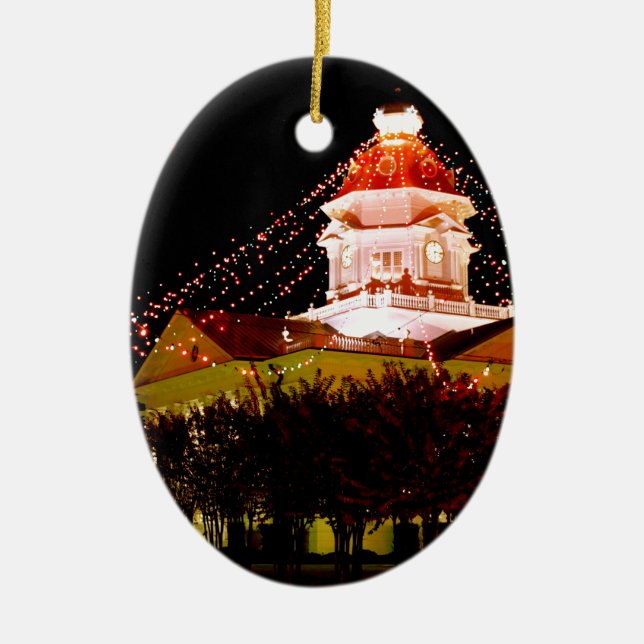 MOULTRIE, GEORGIA KERAMIK ORNAMENT (Vorne)