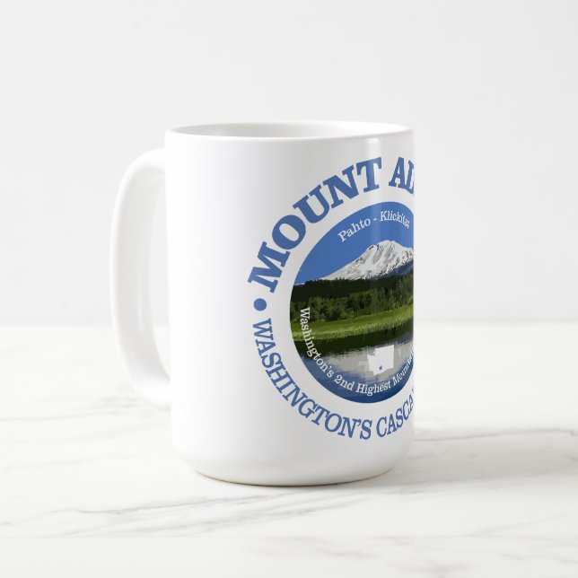 Mount Adams Kaffeetasse (Vorderseite Links)
