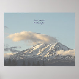 Mount Adams Washington Landschaftlich Foto Poster