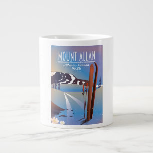Mount Allan, Kananaskis, Alberta, Kanadas Ski Jumbo-Tasse