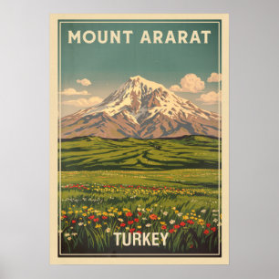 Mount Ararat Türkei V03 Poster