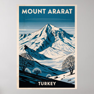 Mount Ararat Türkei V05 Poster